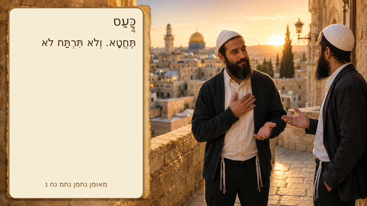 Sefer Hamidos Anger teaching 4 hebrew picture