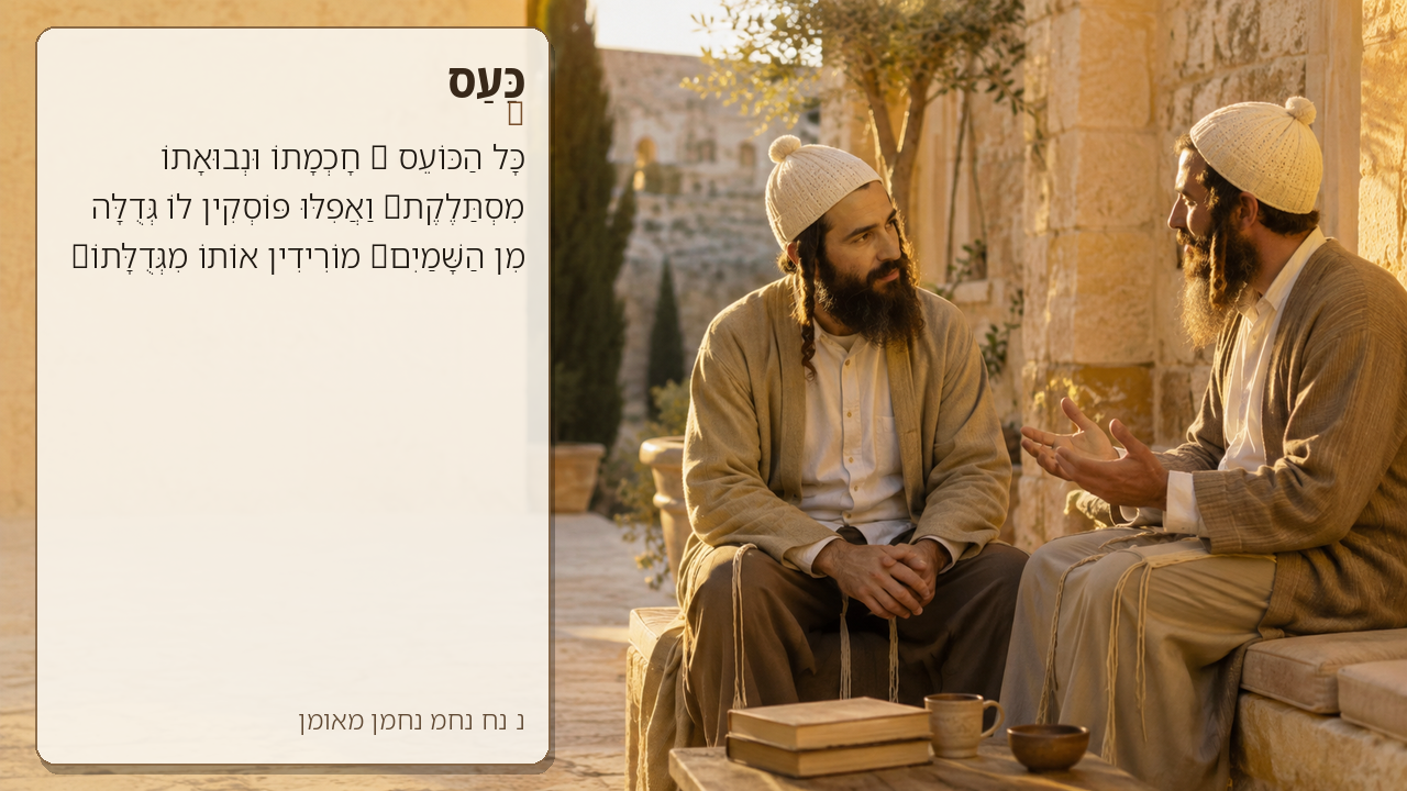 Sefer Hamidos Anger teaching 5 hebrew picture