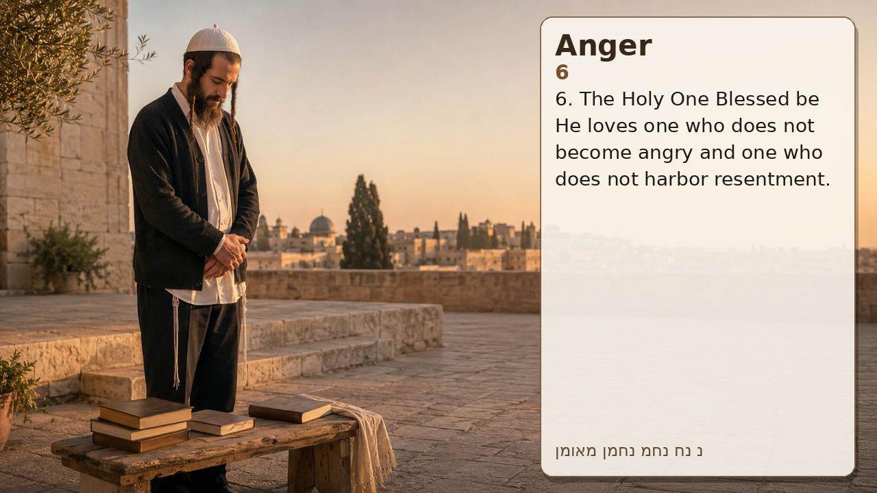 Sefer Hamidos Anger teaching 6 english picture