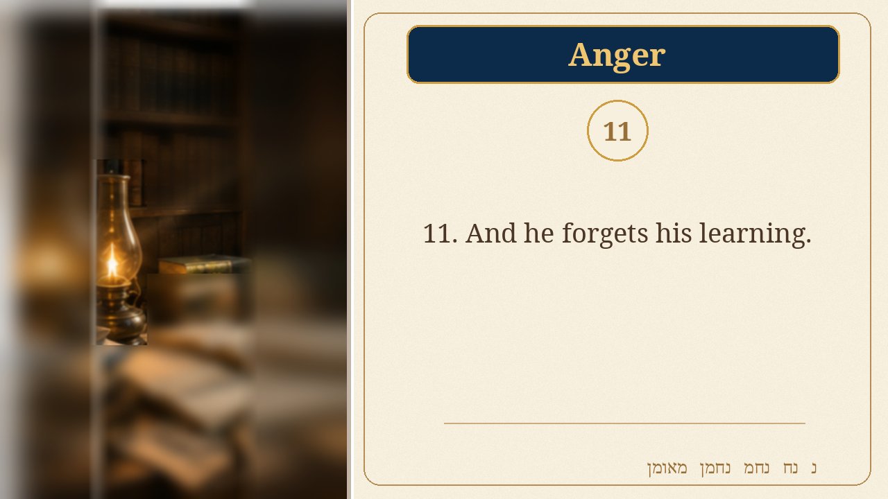Sefer Hamidos Anger teaching 11 english picture