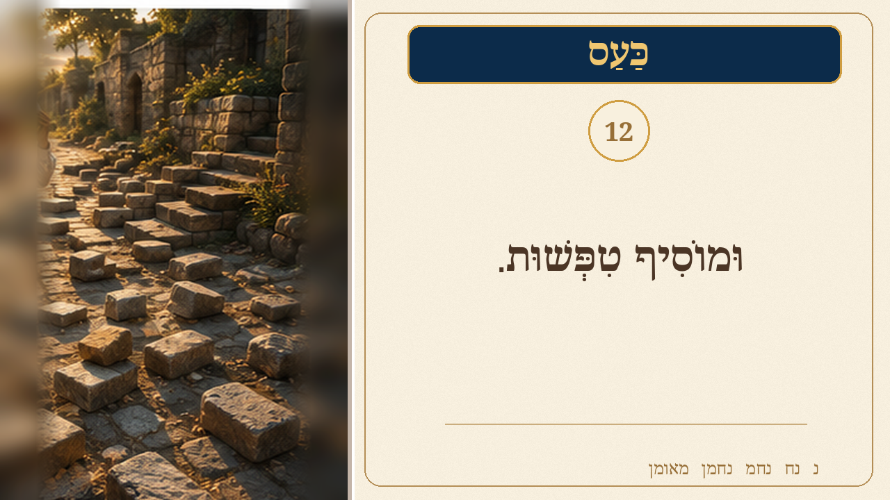 Sefer Hamidos Anger teaching 12 hebrew picture