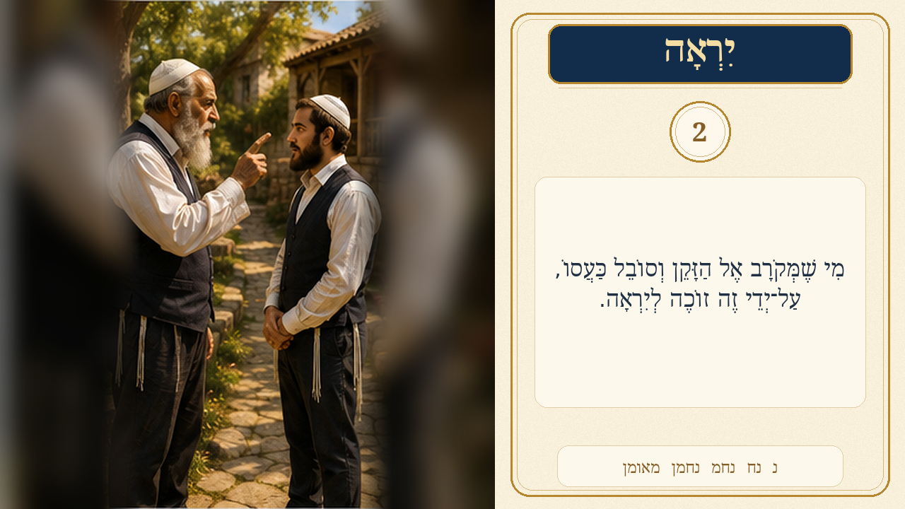 Sefer Hamidos Fear Of G-D teaching 2 hebrew picture