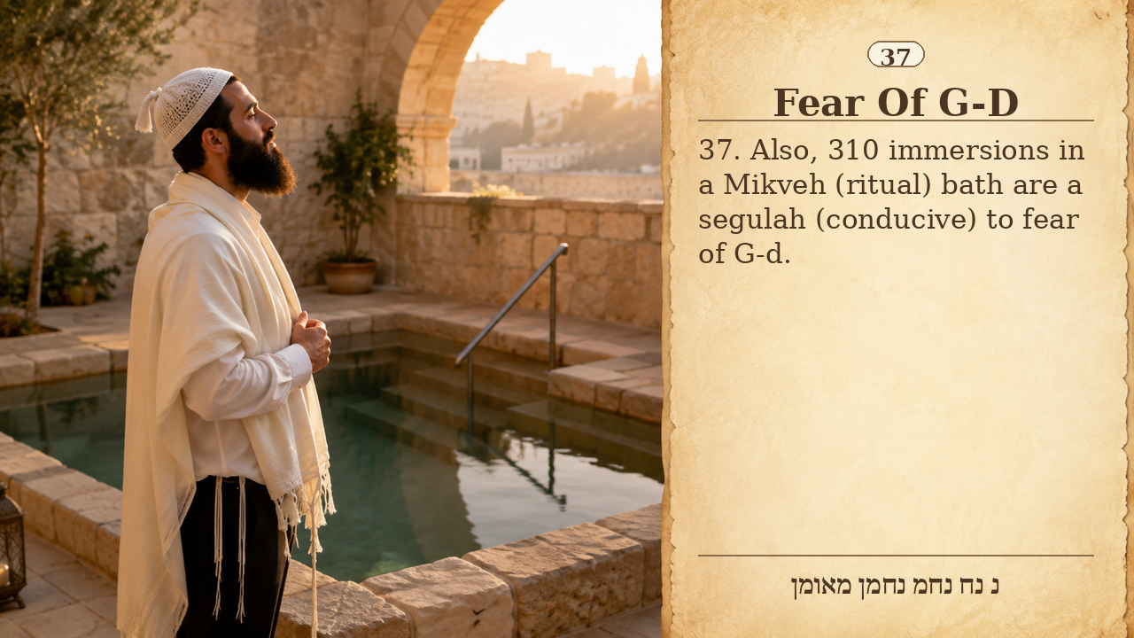 Sefer Hamidos Fear Of G-D teaching 37 english picture