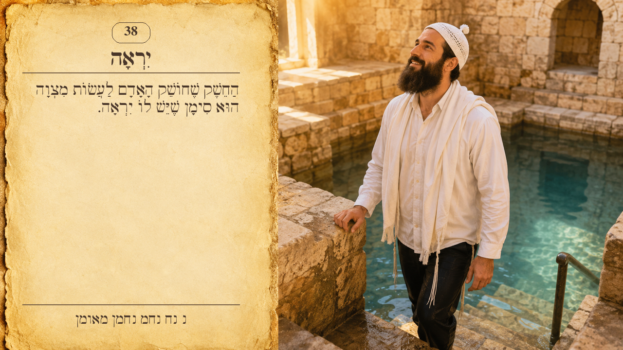 Sefer Hamidos Fear Of G-D teaching 38 hebrew picture