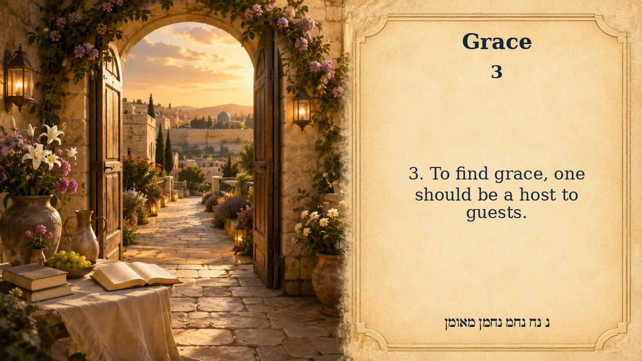 Sefer Hamidos Grace teaching 3 english picture