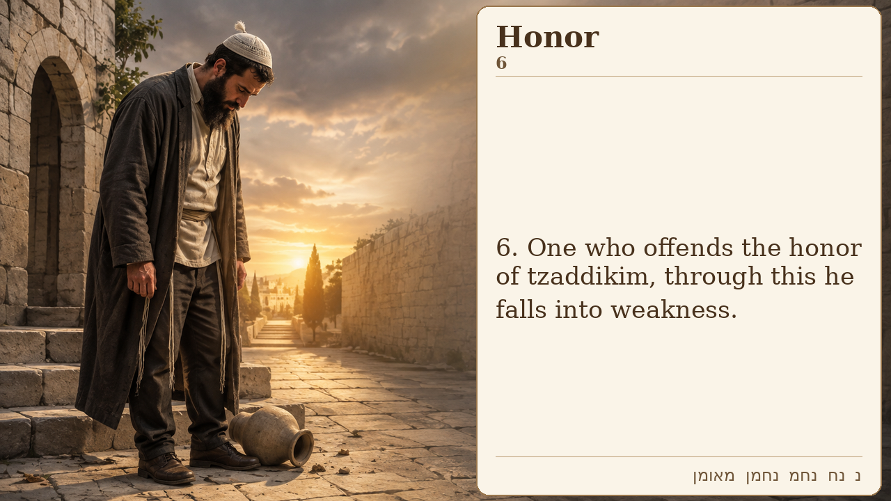 Sefer Hamidos Honor teaching 6 english picture