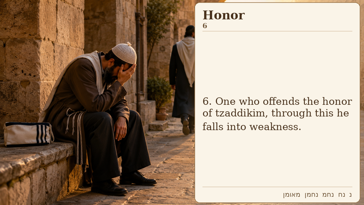 Sefer Hamidos Honor teaching 6 english picture