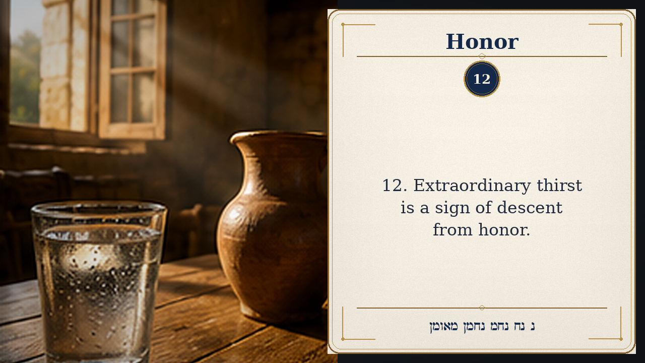 Sefer Hamidos Honor teaching 12 english picture
