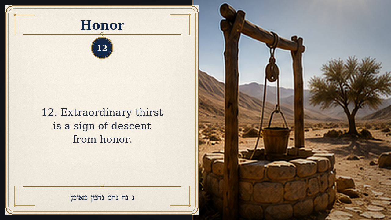 Sefer Hamidos Honor teaching 12 english picture