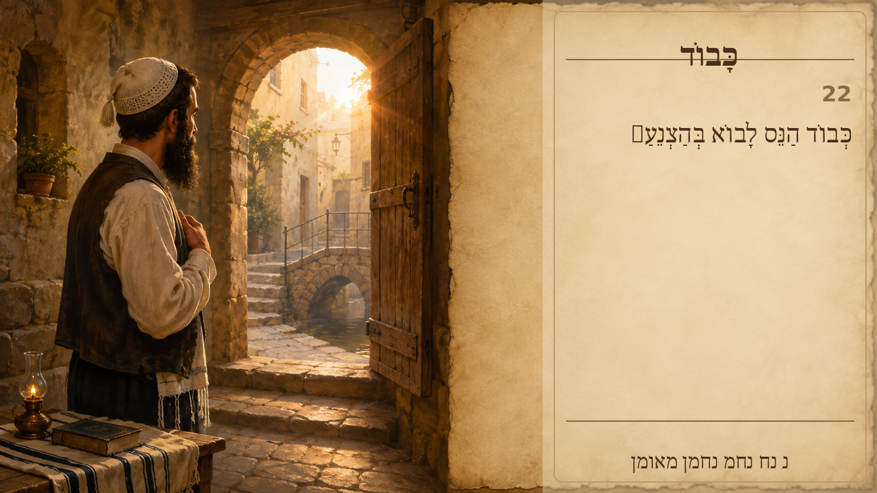 Sefer Hamidos Honor teaching 22 hebrew picture