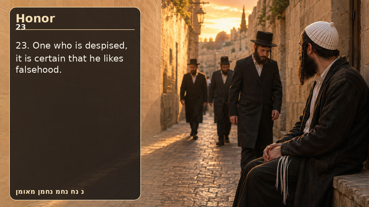 Sefer Hamidos Honor teaching 23 english picture