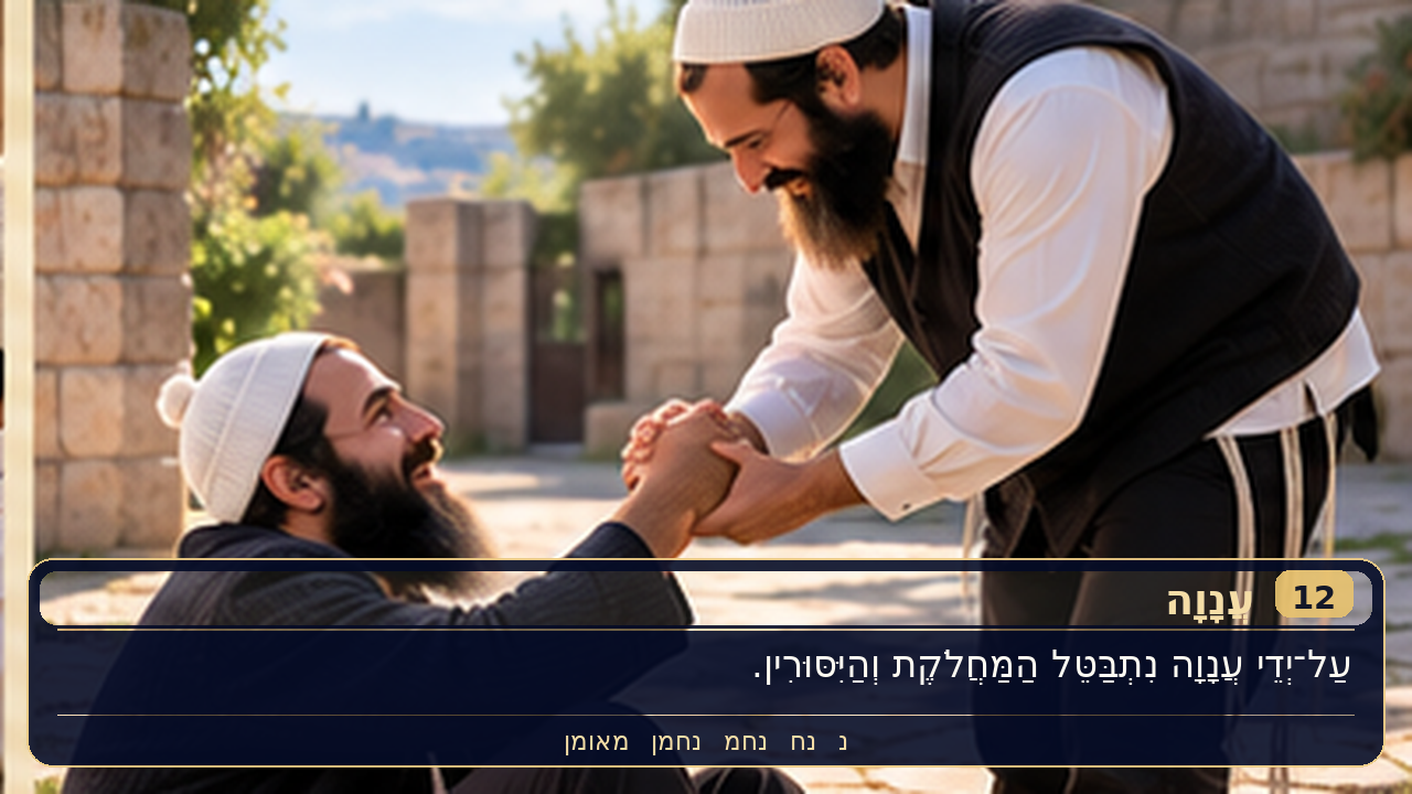 Sefer Hamidos Humility teaching 12 hebrew picture