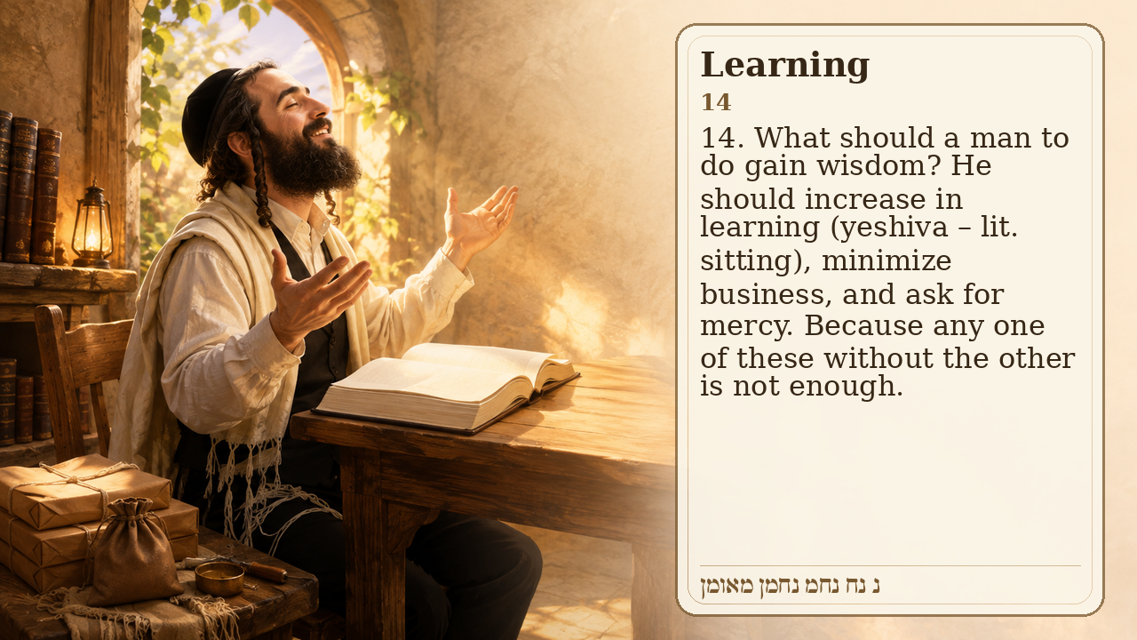 Sefer Hamidos Learning teaching 14 english picture