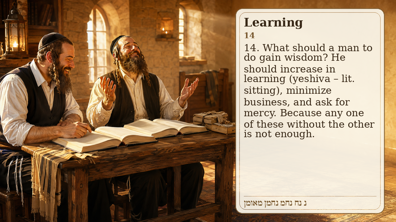 Sefer Hamidos Learning teaching 14 english picture
