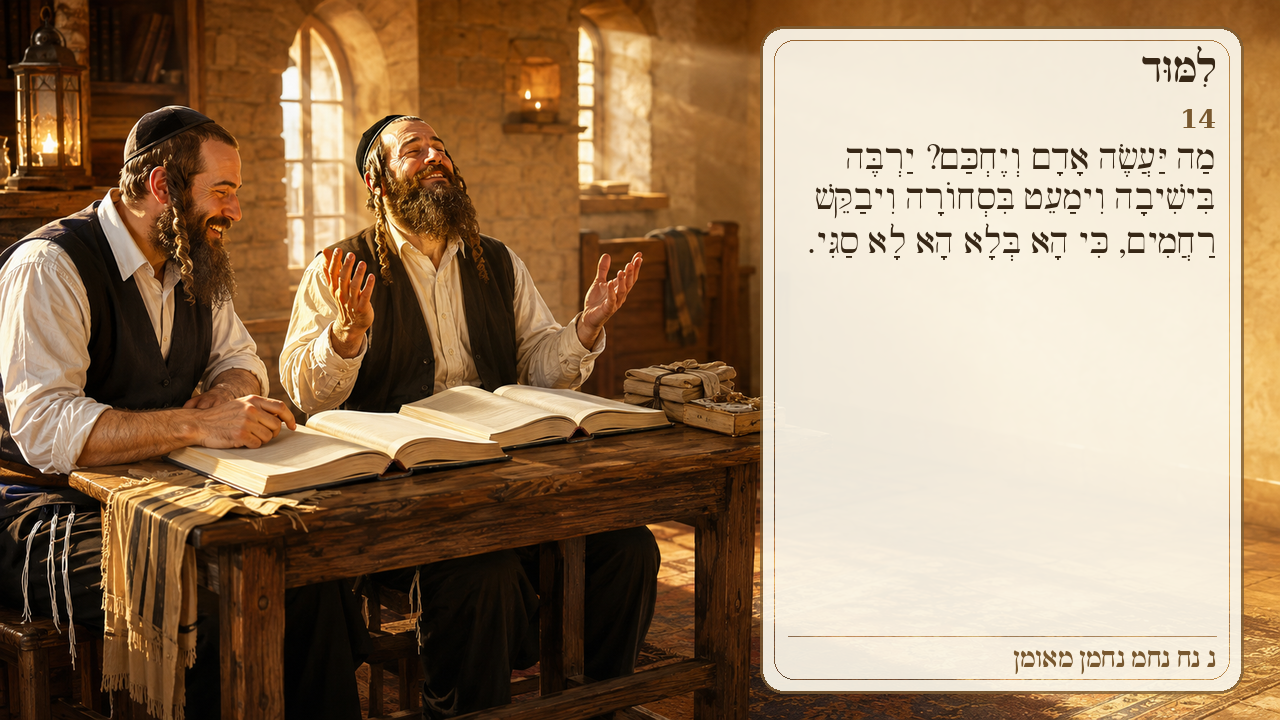 Sefer Hamidos Learning teaching 14 hebrew picture