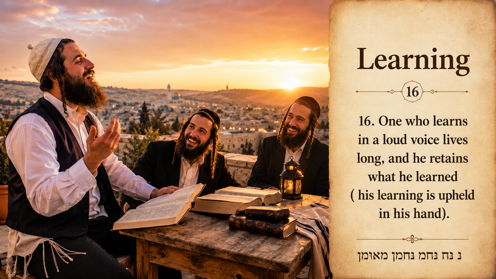 Sefer Hamidos Learning teaching 16 english picture