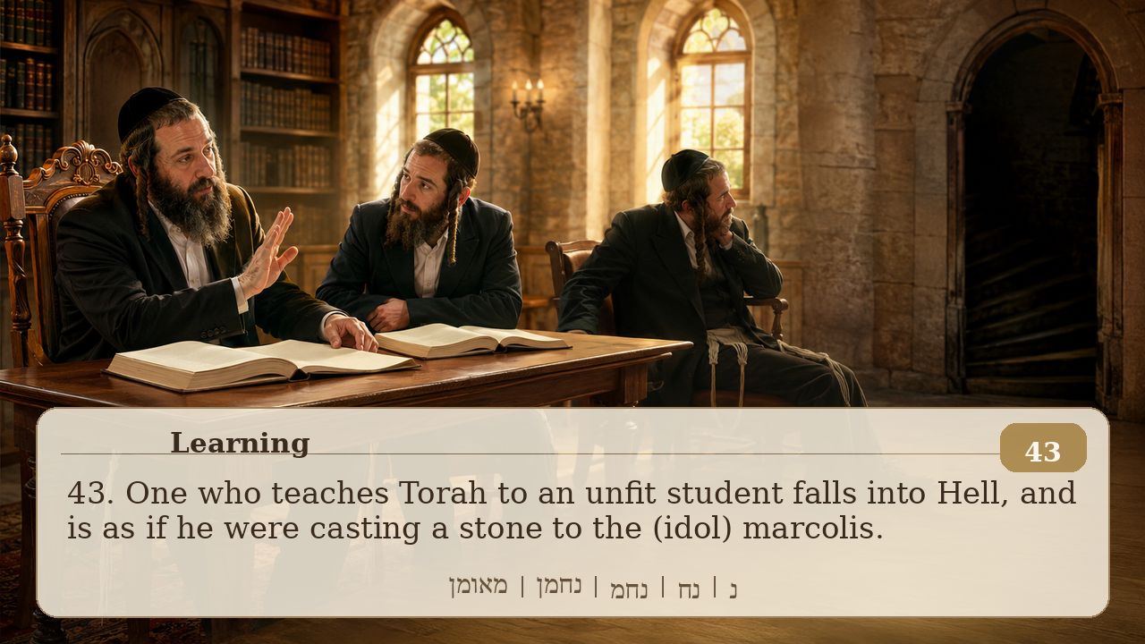 Sefer Hamidos Learning teaching 43 english picture