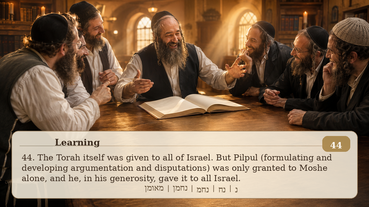 Sefer Hamidos Learning teaching 44 english picture