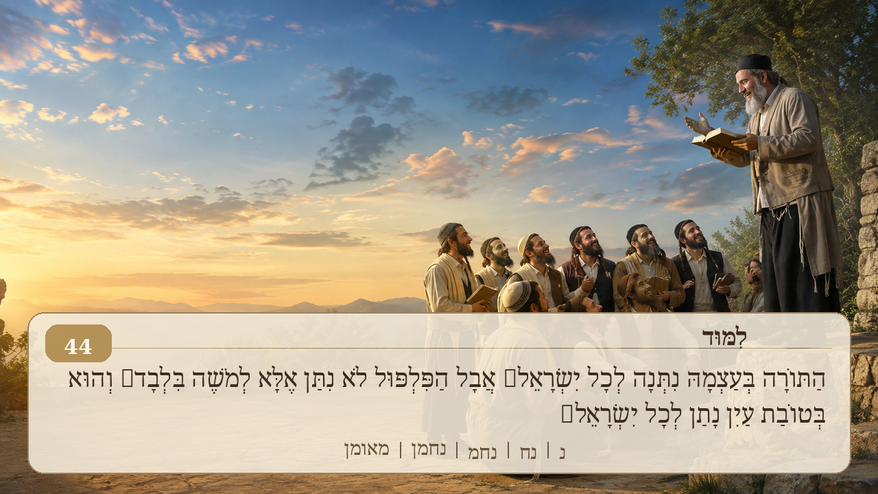 Sefer Hamidos Learning teaching 44 hebrew picture