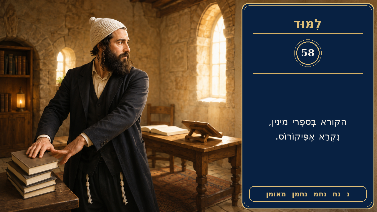 Sefer Hamidos Learning teaching 58 hebrew picture