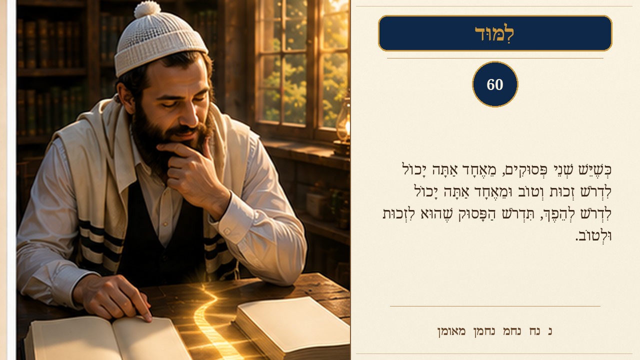 Sefer Hamidos Learning teaching 60 hebrew picture