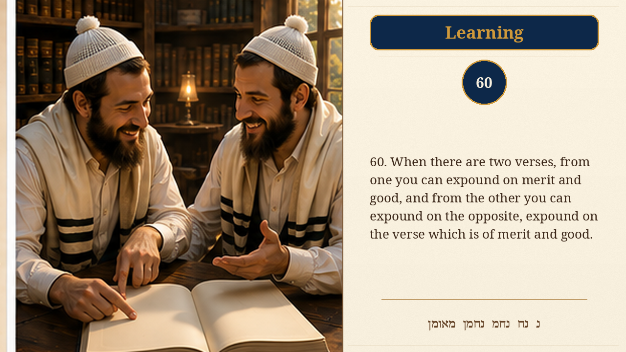 Sefer Hamidos Learning teaching 60 english picture