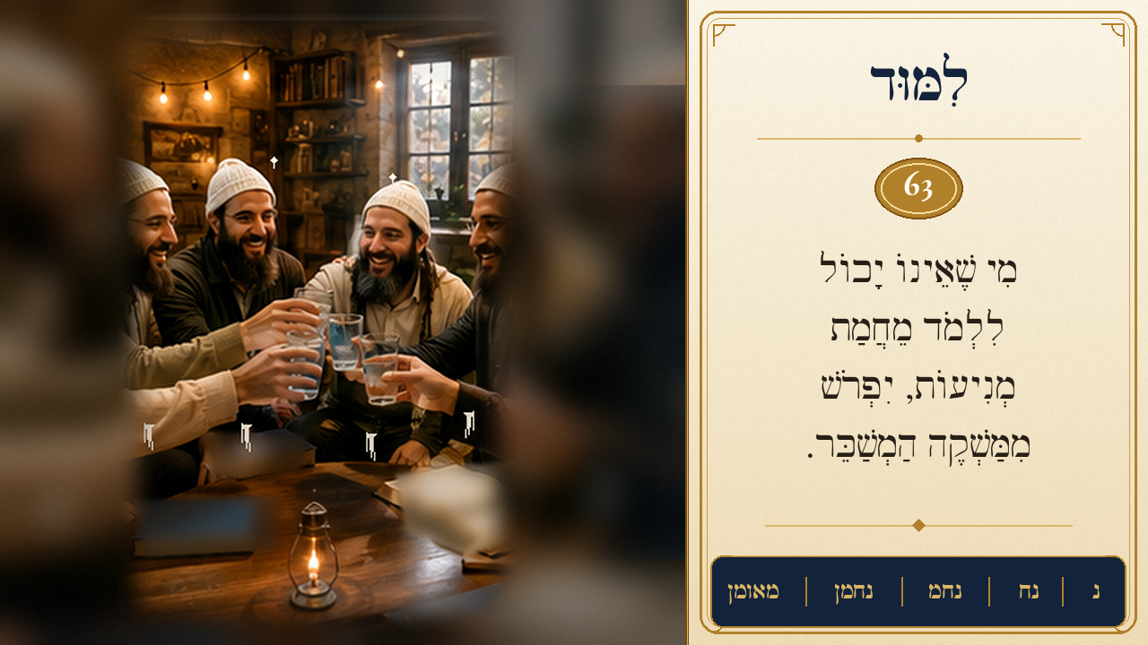 Sefer Hamidos Learning teaching 63 hebrew picture
