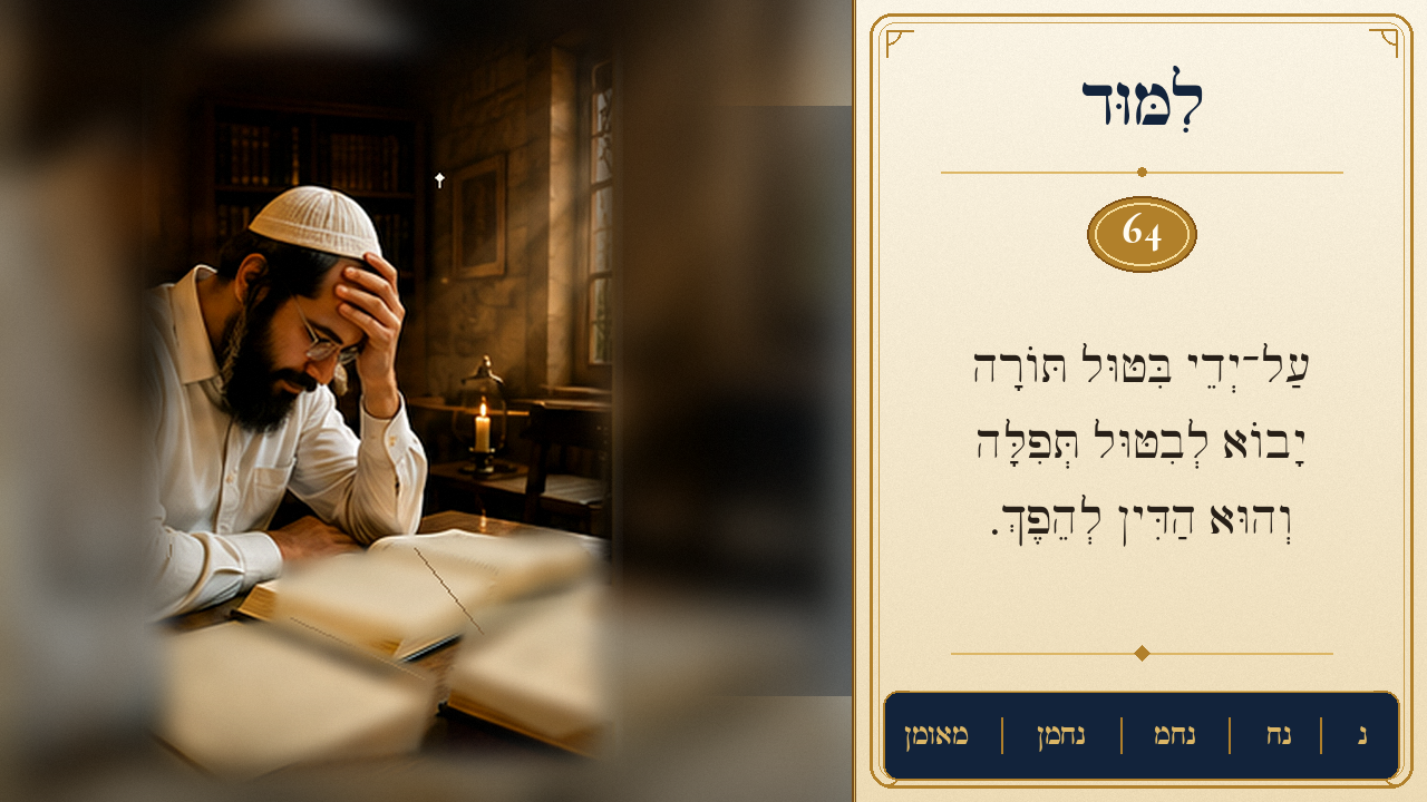 Sefer Hamidos Learning teaching 64 hebrew picture