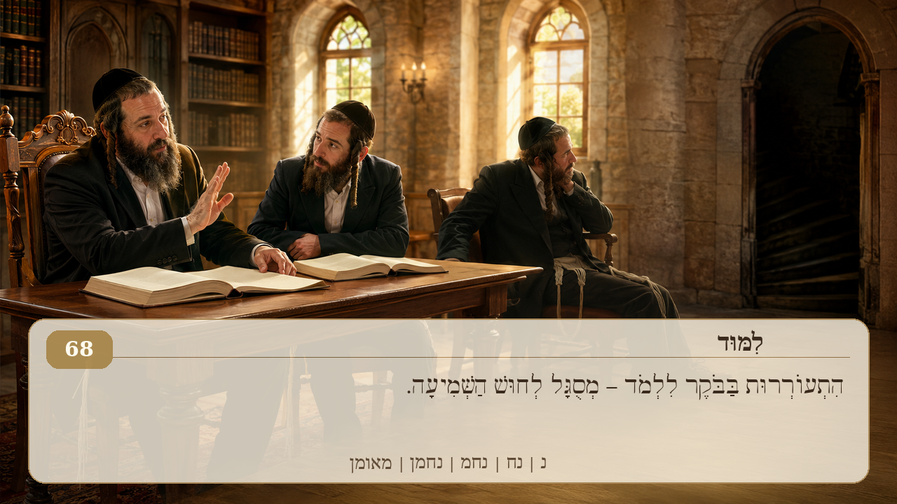 Sefer Hamidos Learning teaching 68 hebrew picture