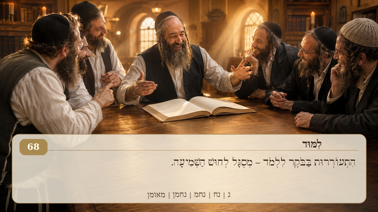 Sefer Hamidos Learning teaching 68 hebrew picture