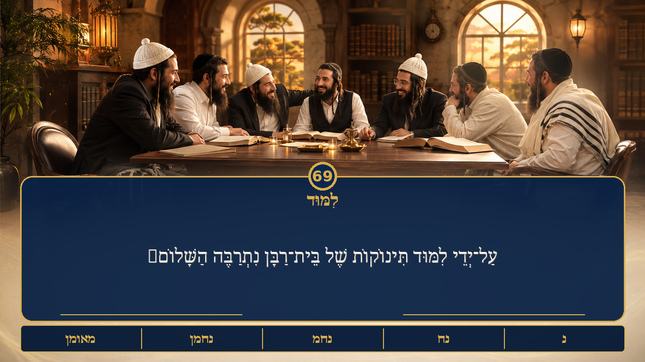 Sefer Hamidos Learning teaching 69 hebrew picture