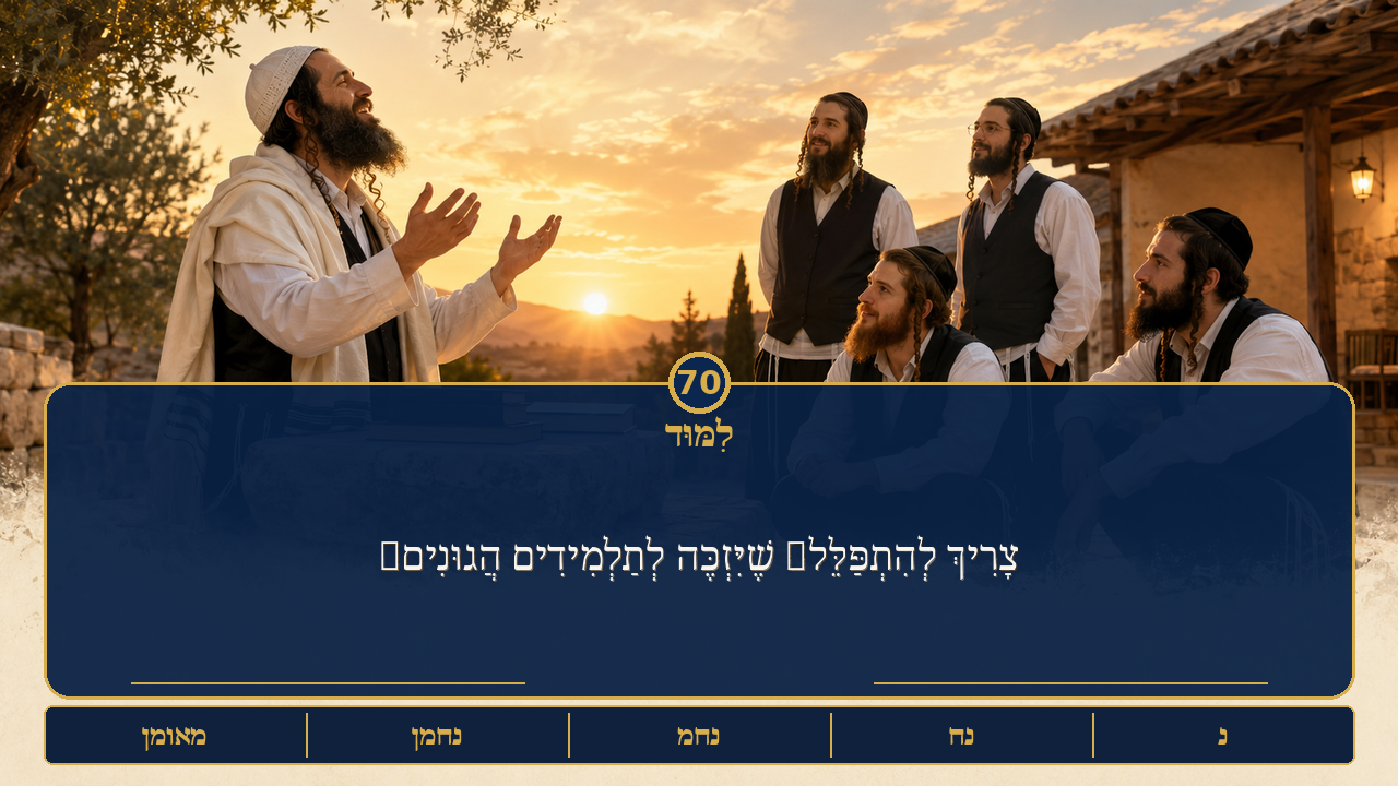 Sefer Hamidos Learning teaching 70 hebrew picture