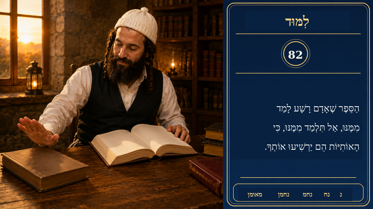 Sefer Hamidos Learning teaching 82 hebrew picture