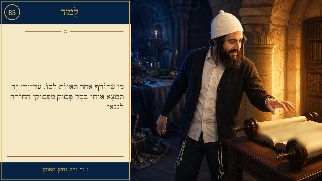 Sefer Hamidos Learning teaching 85 hebrew picture