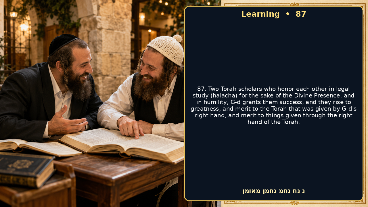 Sefer Hamidos Learning teaching 87 english picture