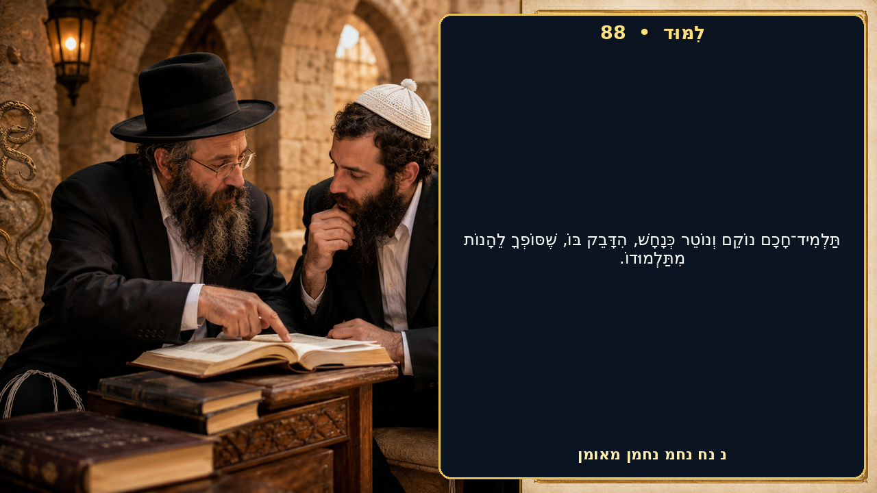 Sefer Hamidos Learning teaching 88 hebrew picture