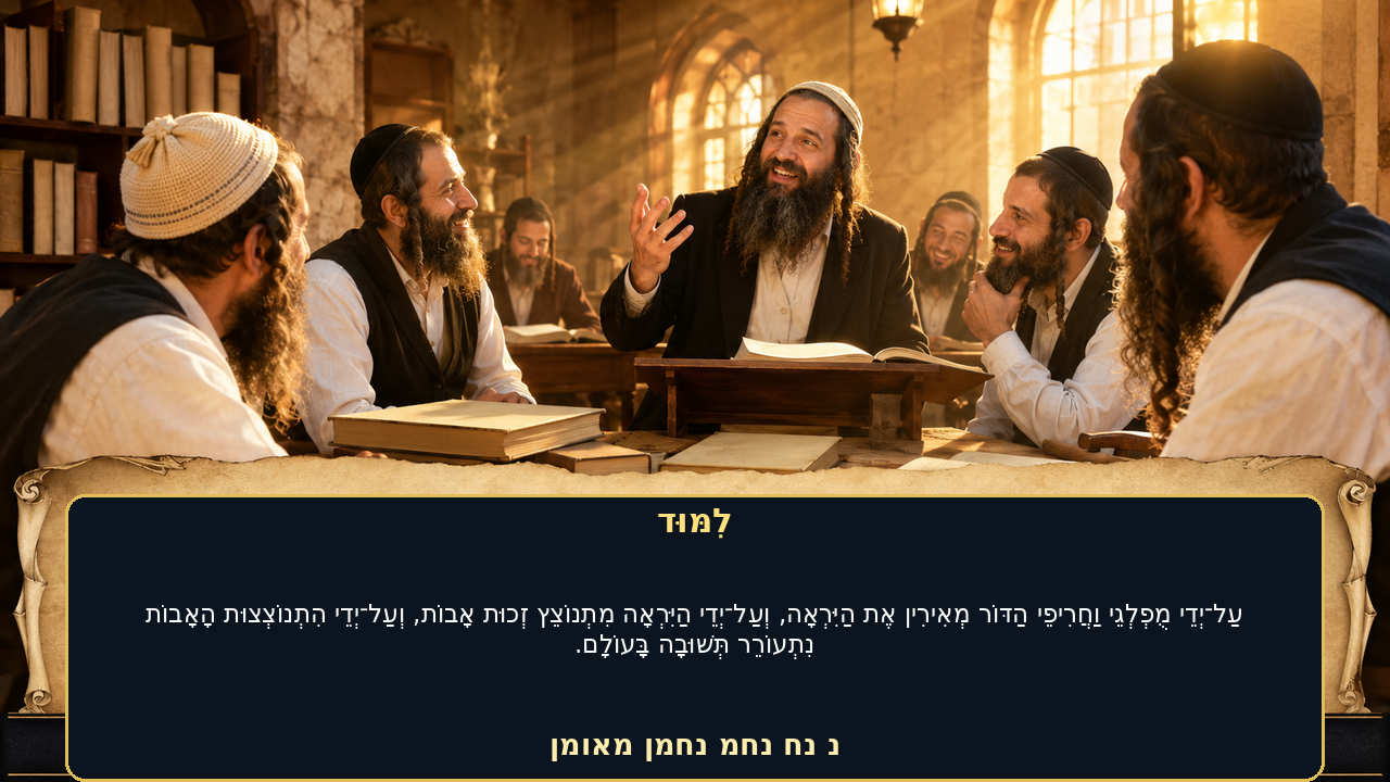 Sefer Hamidos Learning teaching 97 hebrew picture