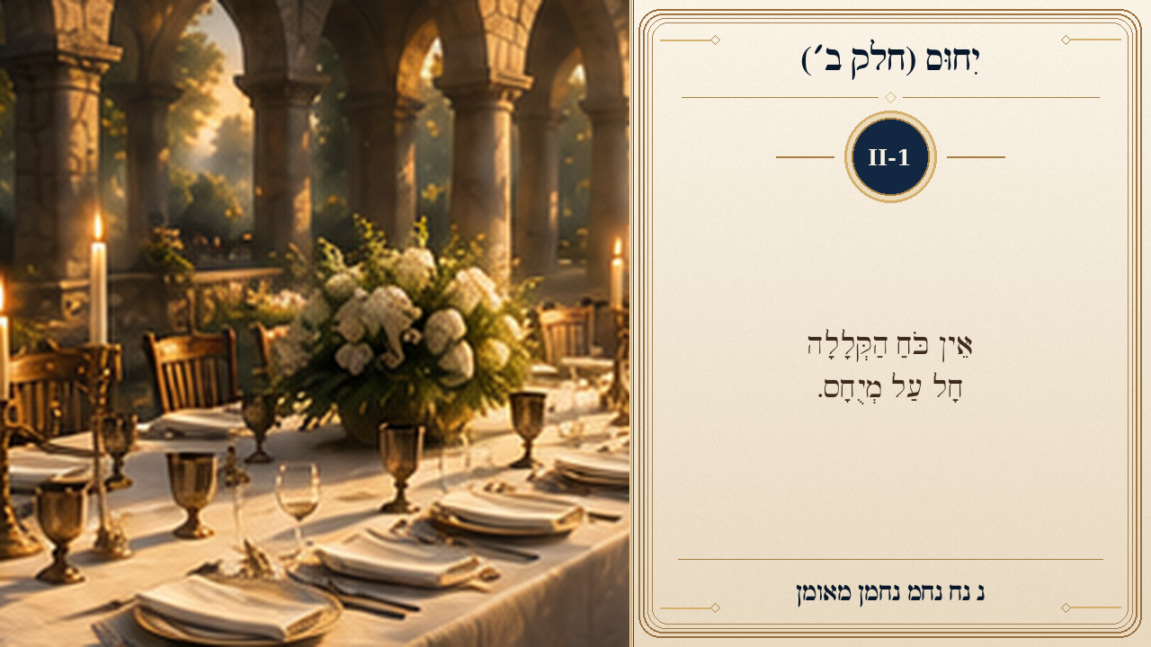 Sefer Hamidos Lineage (Part II) teaching 1 hebrew picture