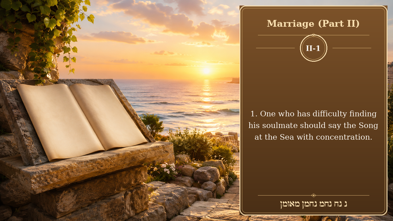 Sefer Hamidos Marriage (Part II) teaching 1 english picture