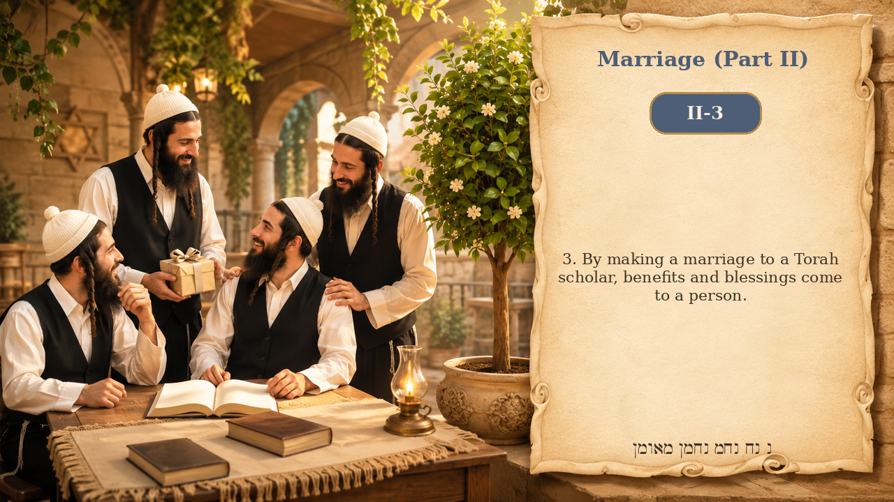 Sefer Hamidos Marriage (Part II) teaching 3 english picture
