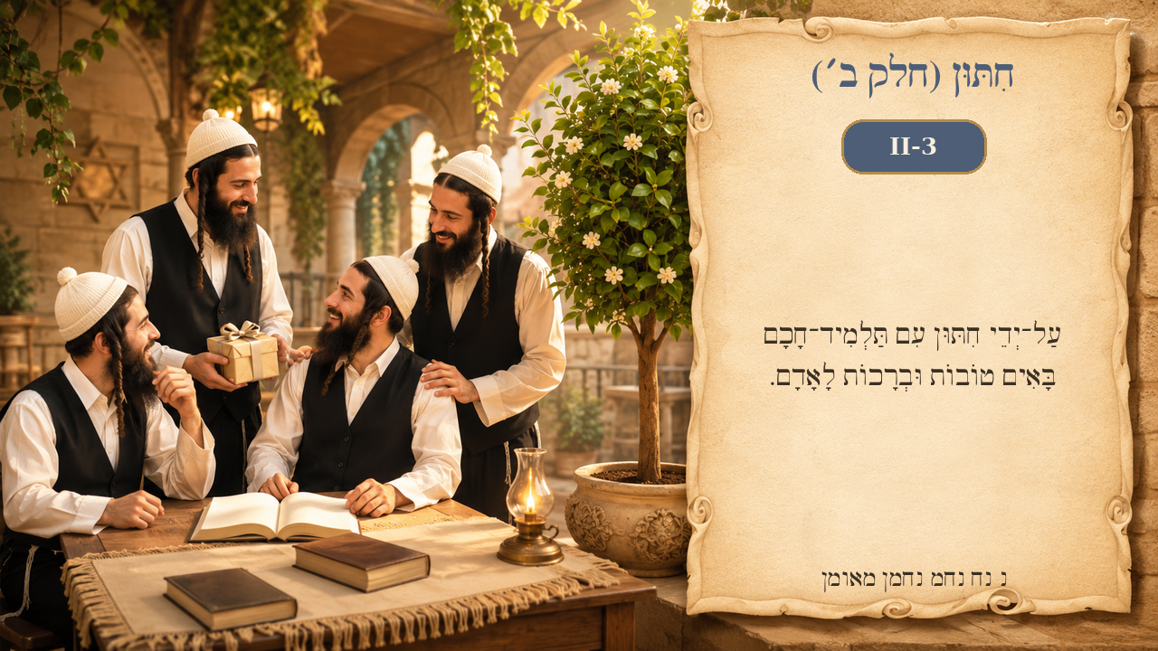 Sefer Hamidos Marriage (Part II) teaching 3 hebrew picture