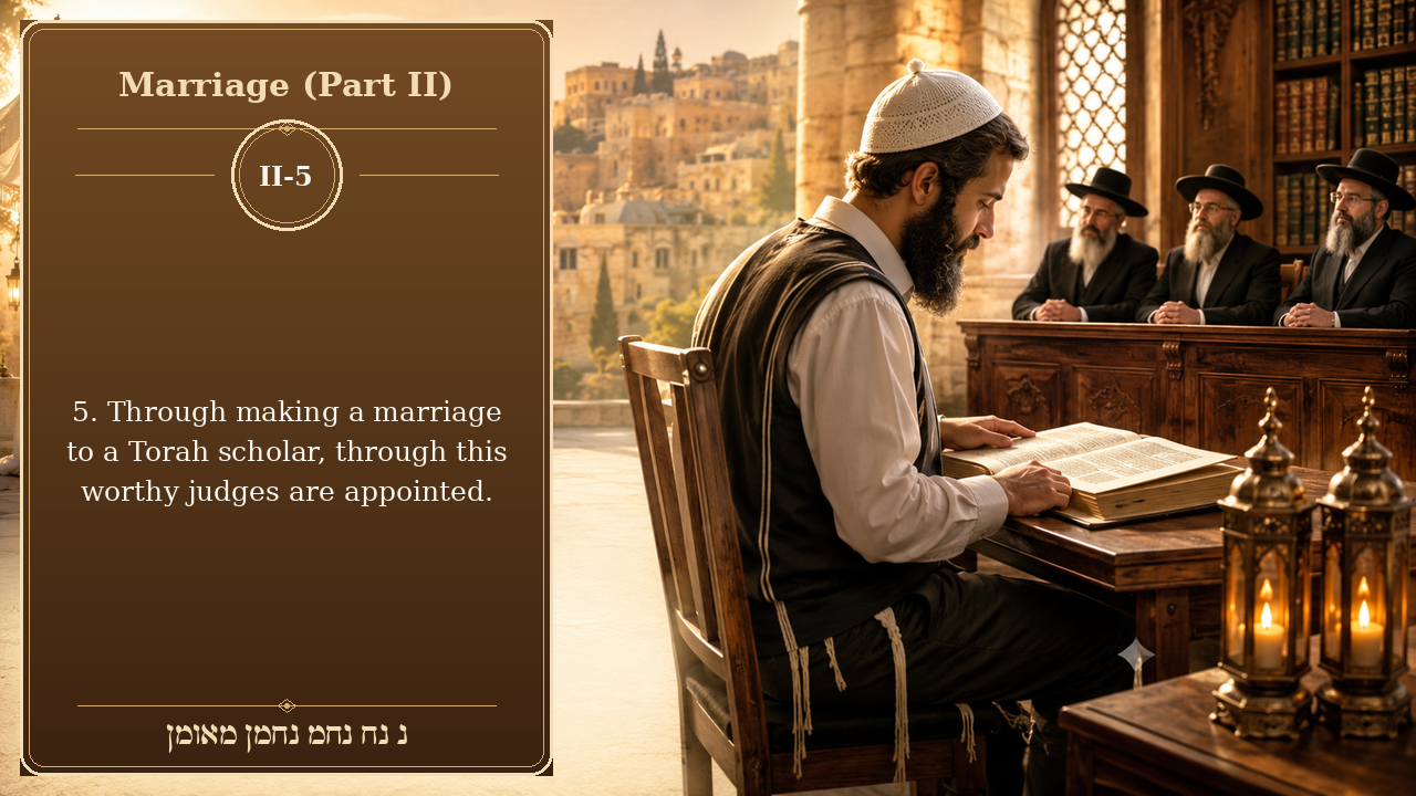Sefer Hamidos Marriage (Part II) teaching 5 english picture