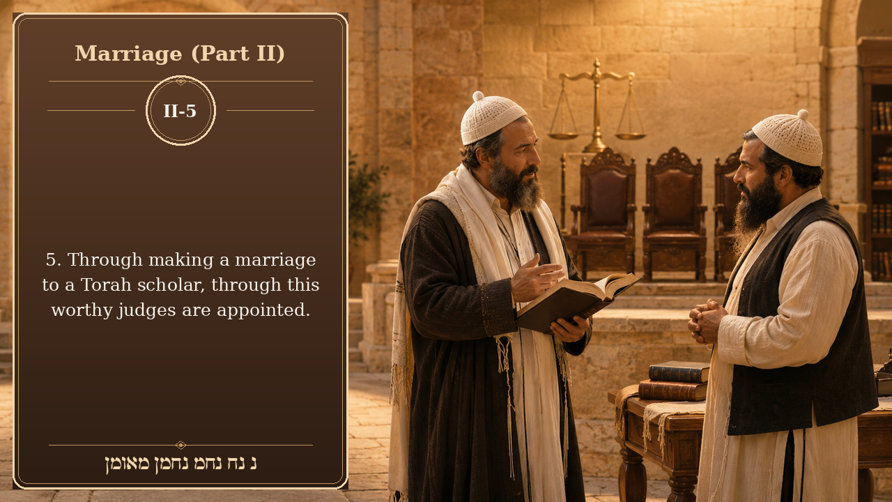 Sefer Hamidos Marriage (Part II) teaching 5 english picture