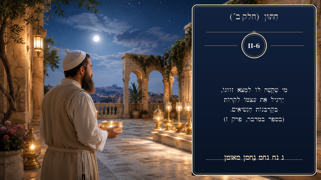 Sefer Hamidos Marriage (Part II) teaching 6 hebrew picture