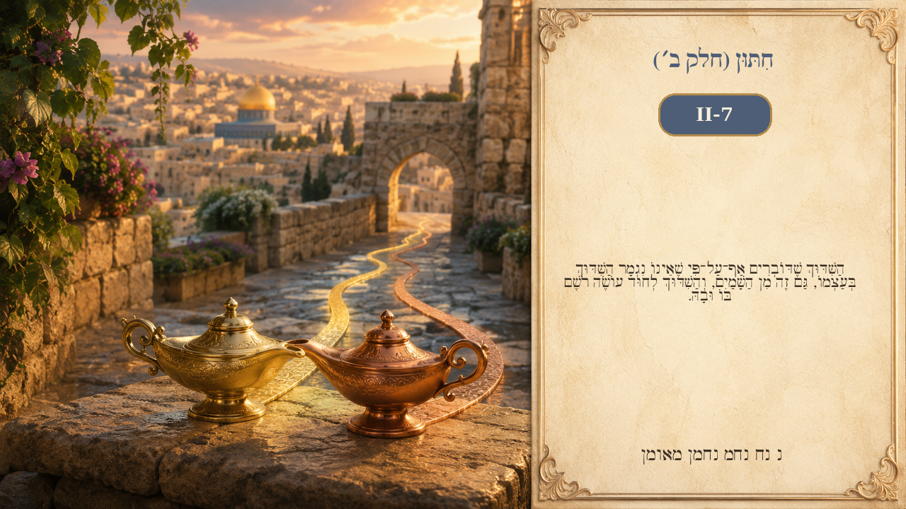 Sefer Hamidos Marriage (Part II) teaching 7 hebrew picture