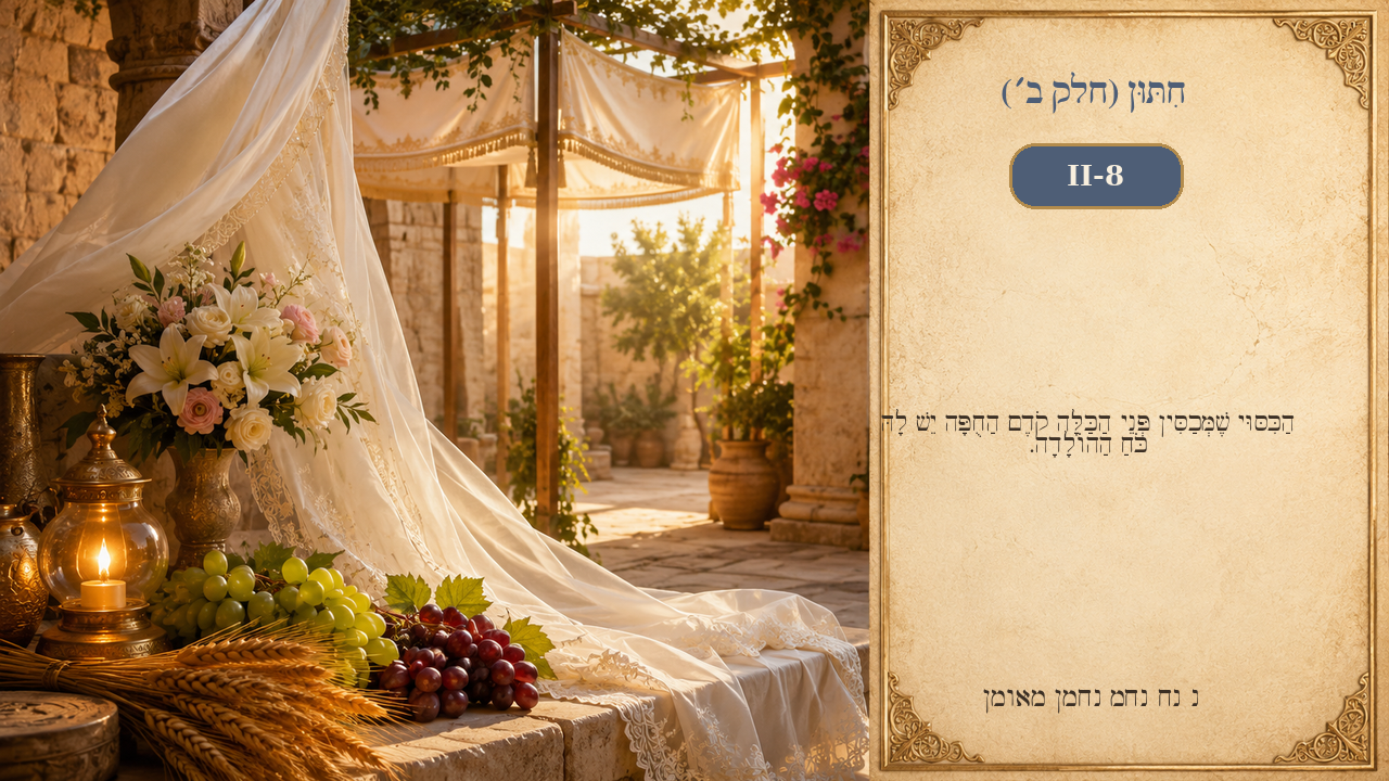 Sefer Hamidos Marriage (Part II) teaching 8 hebrew picture