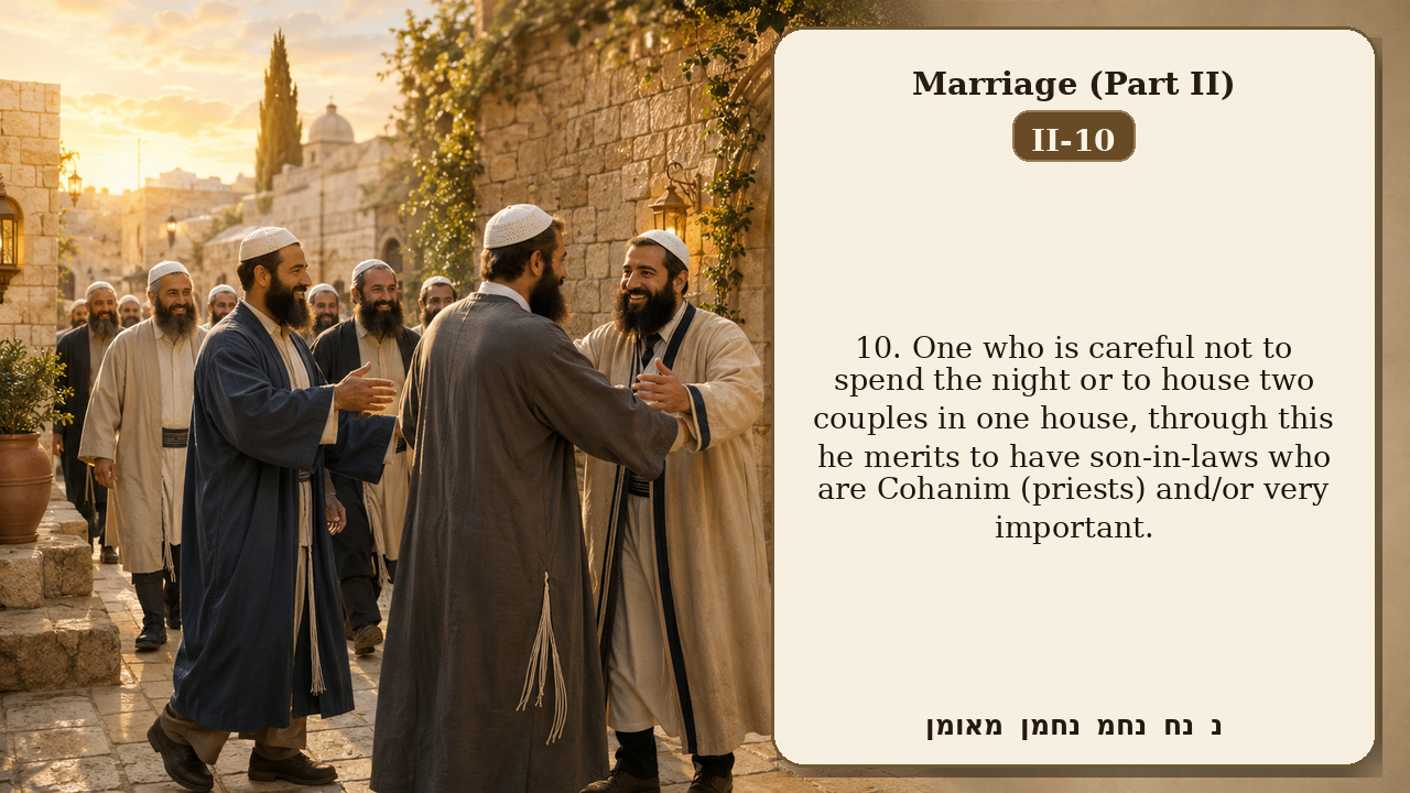 Sefer Hamidos Marriage (Part II) teaching 10 english picture