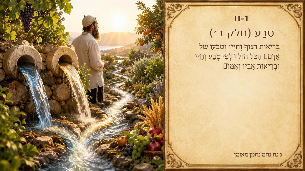 Sefer Hamidos Nature (Part II) teaching 1 hebrew picture