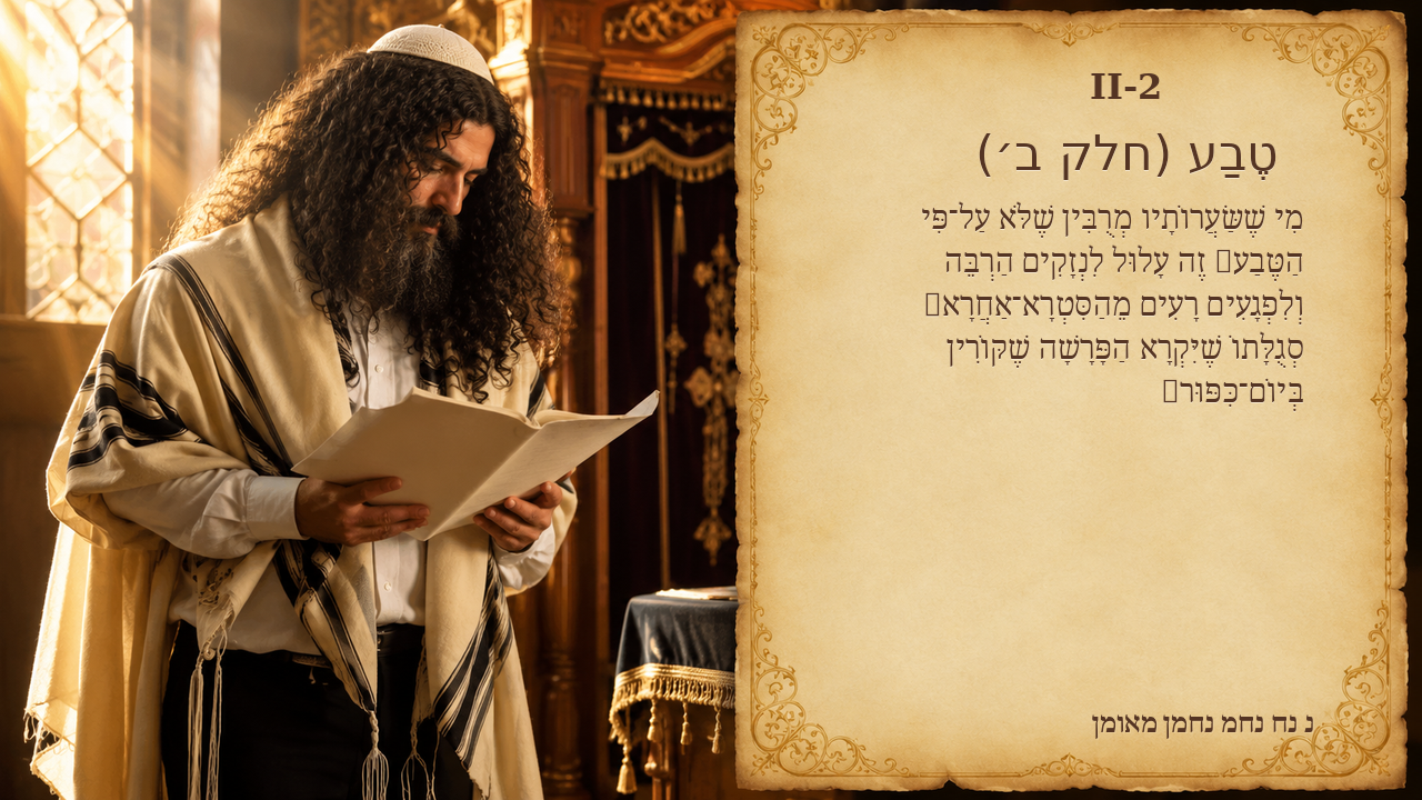 Sefer Hamidos Nature (Part II) teaching 2 hebrew picture