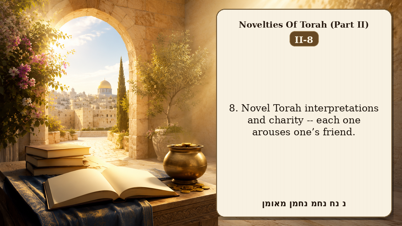 Sefer Hamidos Novelties Of Torah (Part II) teaching 8 english picture